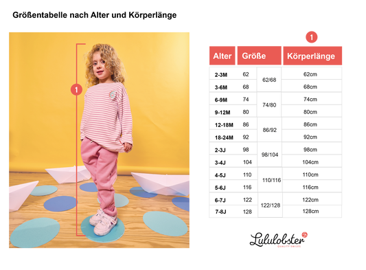 Größenratgeber 0–6 Jahre: So findest du die perfekte Passform