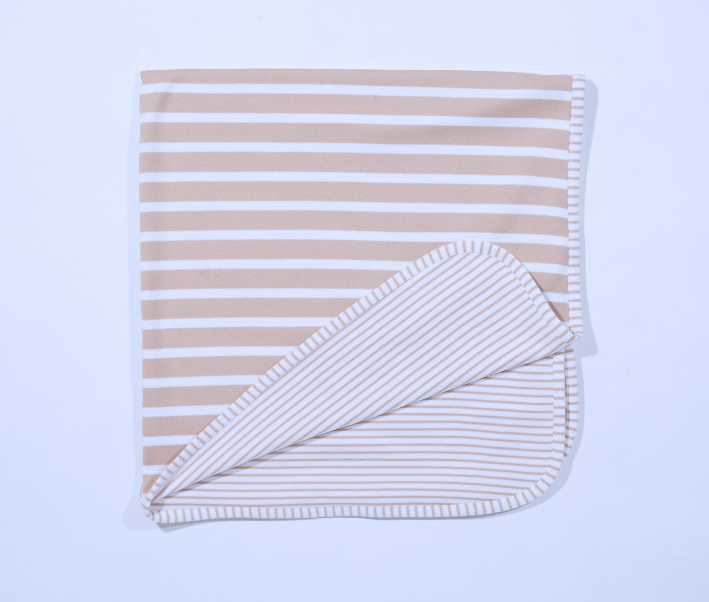 Premium Baby Wendedecke aus Bio-Baumwolle Sand