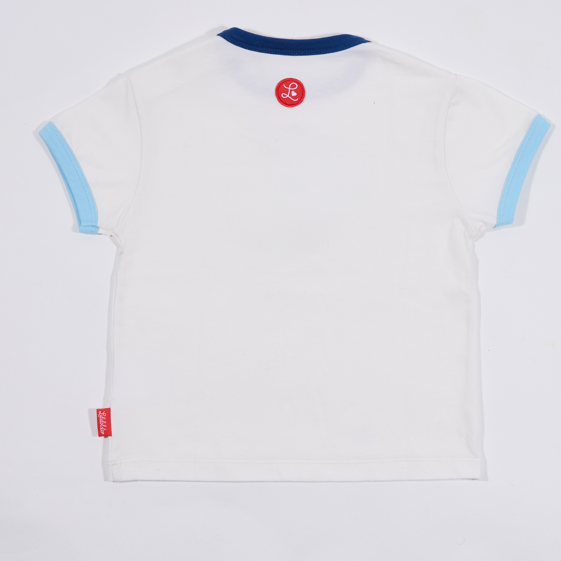 T-Shirt für Mädchen  und Jungs mit  Stickmotiv Krabbe Lululobster
