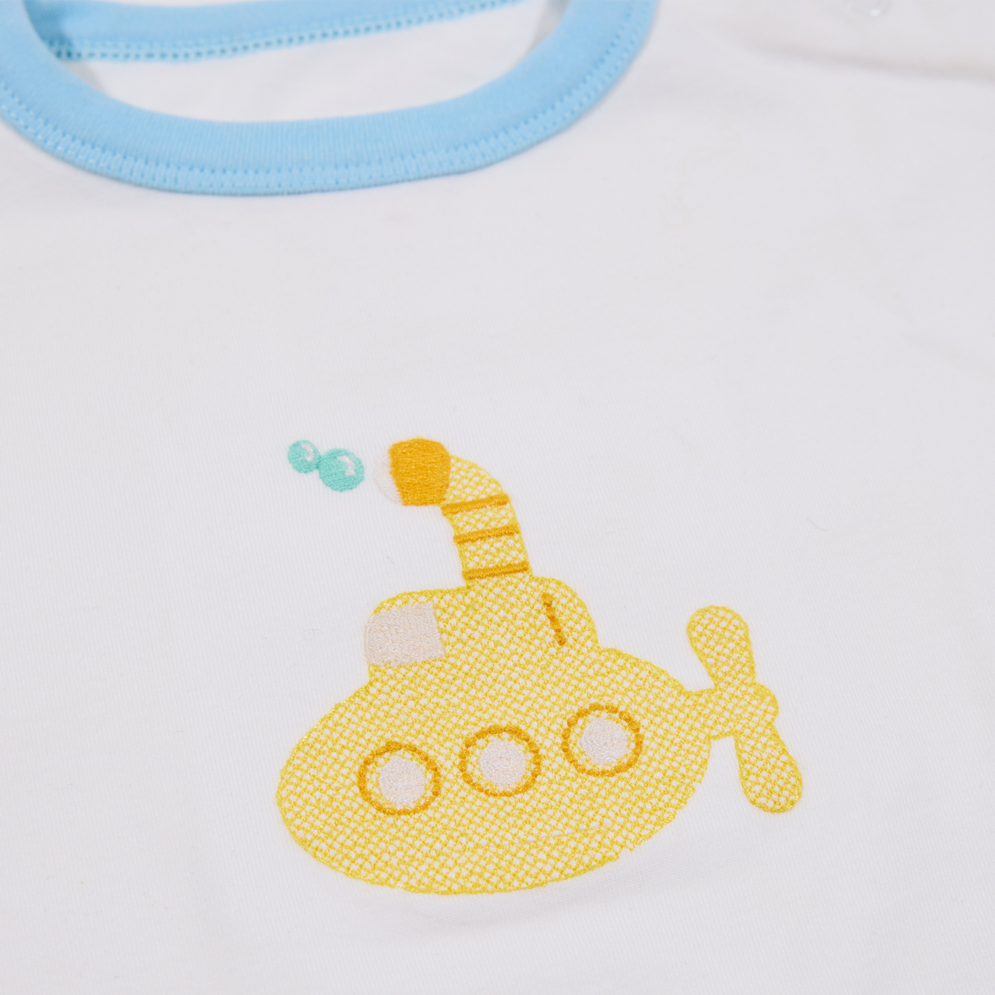 T-Shirt für Jungs mit  Stickmotiv submarine Lululobster