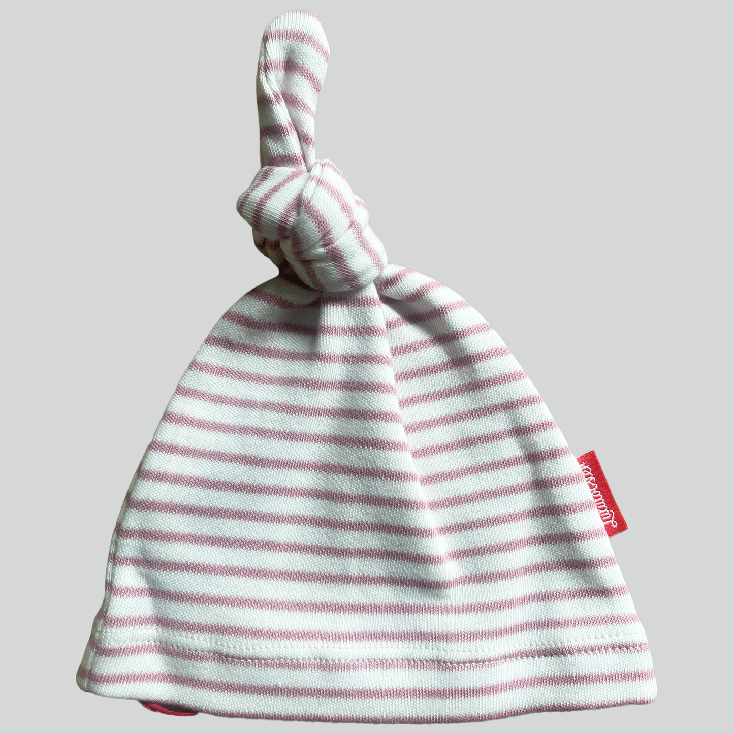 3-Teiliges Babyset gestreift in rosé-offwhite mit Stickmotiv  "Anker"