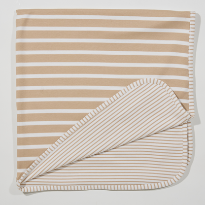 Baby Wendedecke aus weicher Bio Baumwolle 86x86 cm