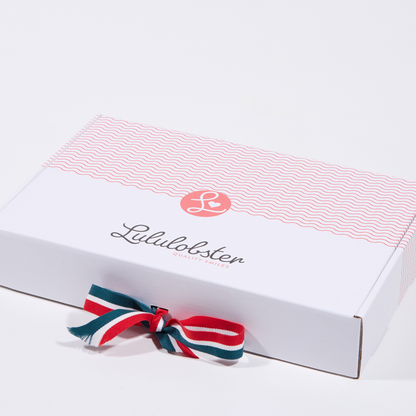 Baby-Geschenkset mit Babybody und Decke,Krabbenmotiv für unisex, Lululobster