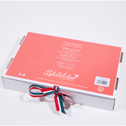 Baby-Geschenkset mit Babybody und Decke,Krabbenmotiv für unisex, Lululobster