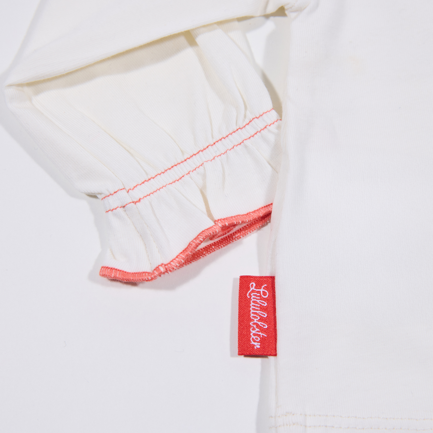 Langärmliges T-Shirt für Mädchen mit  Stickmotiv Gans Lululobster