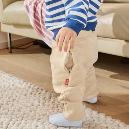 Sweathose, sandfarben für Jungen und Maedchen-Lululobster