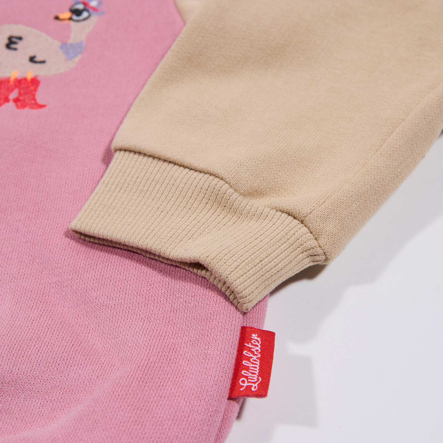 Sweatjacke, rose für Maedchen-Lululobster