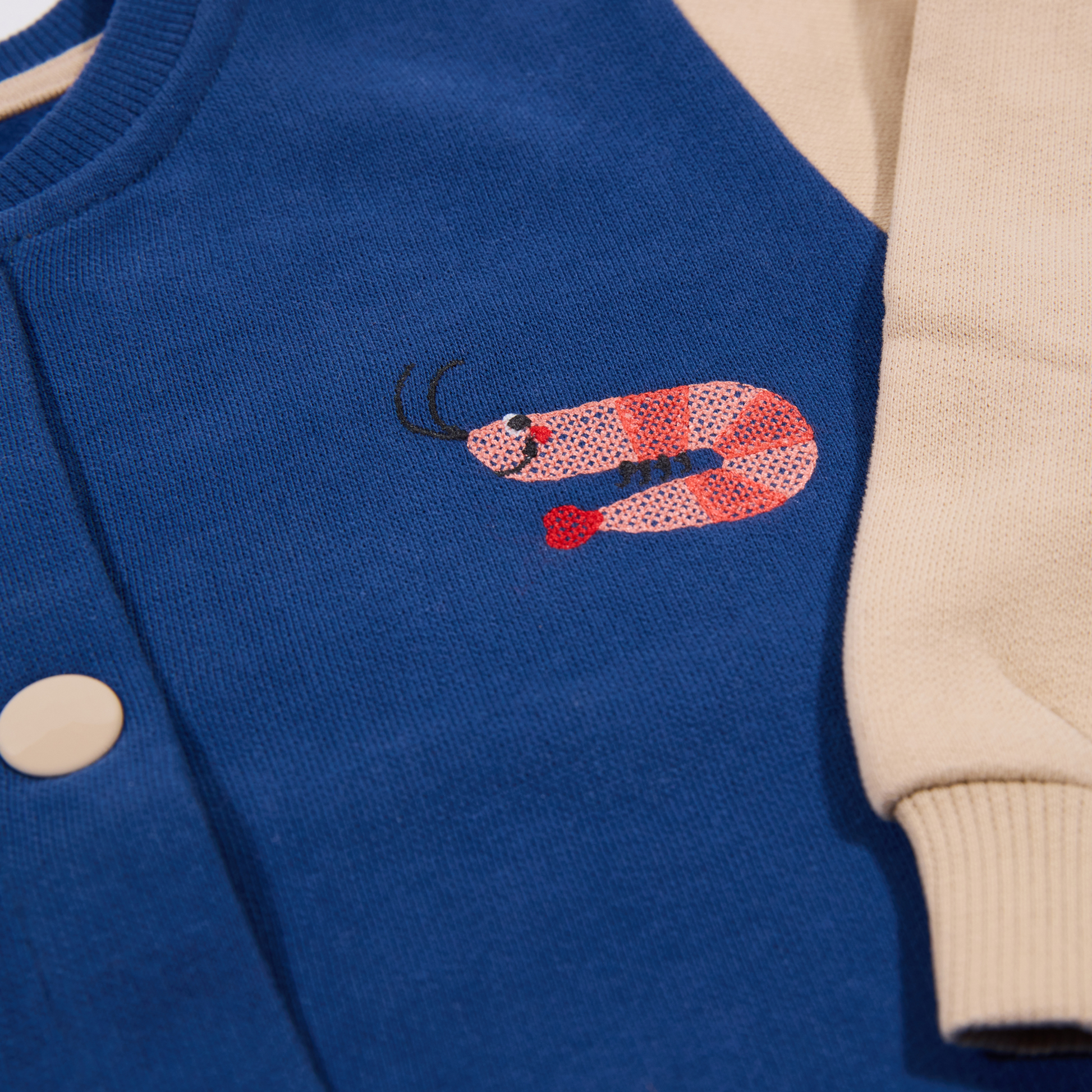 Sweatjacke, blau für unisex-Lululobster