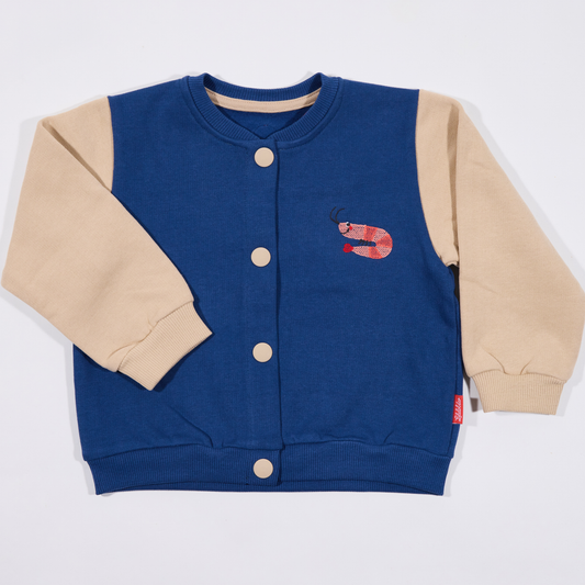 Sweatjacke, blau für unisex-Lululobster